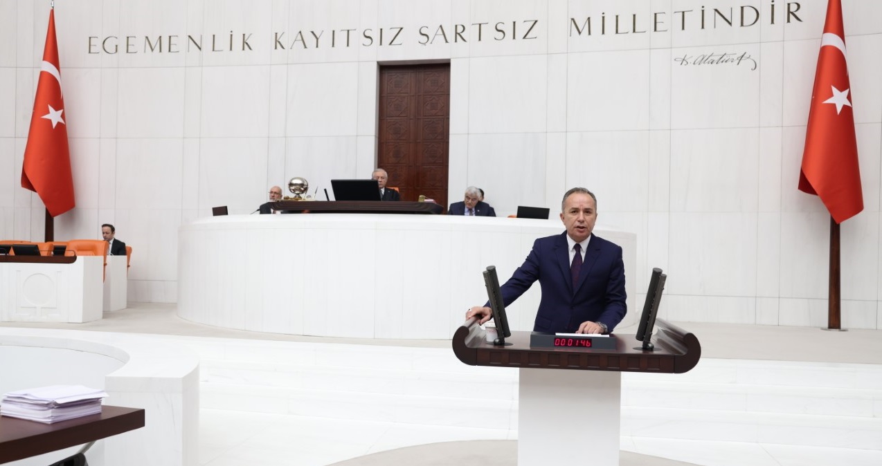 MİLLETVEKİLİ CEYLAN, TBMM’DE TARIMSAL KURAKLIK HAKKINDA KONUŞTU